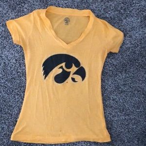 Iowa Hawkeye T-shirt.